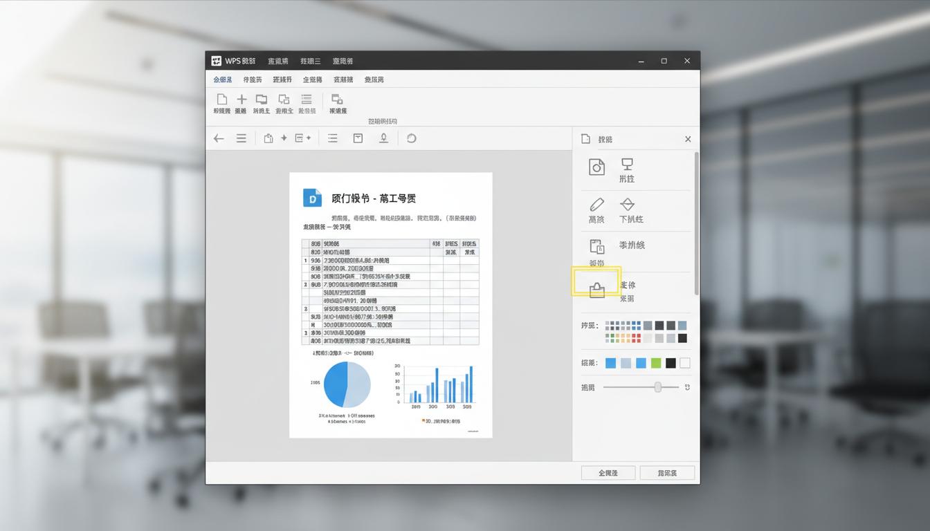 WPS PDF:一体化文档转换中心功能界面示例